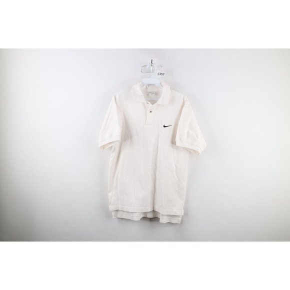 swoosh collared shirt